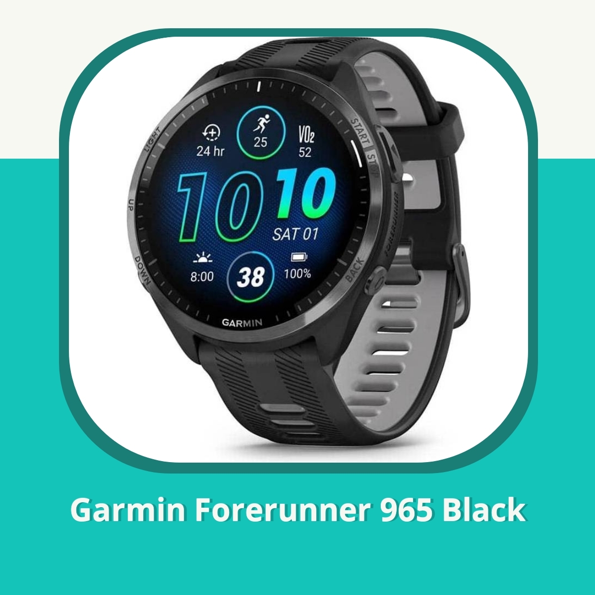 Anmeldelse af Garmin Forerunner 965 Black