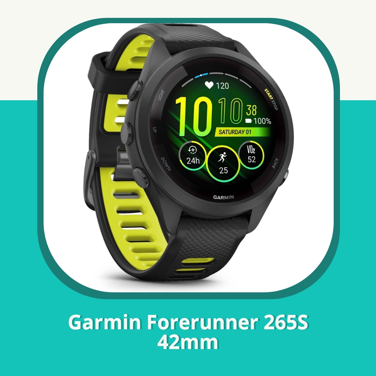 Anmeldelse af Garmin Forerunner 265S 42mm