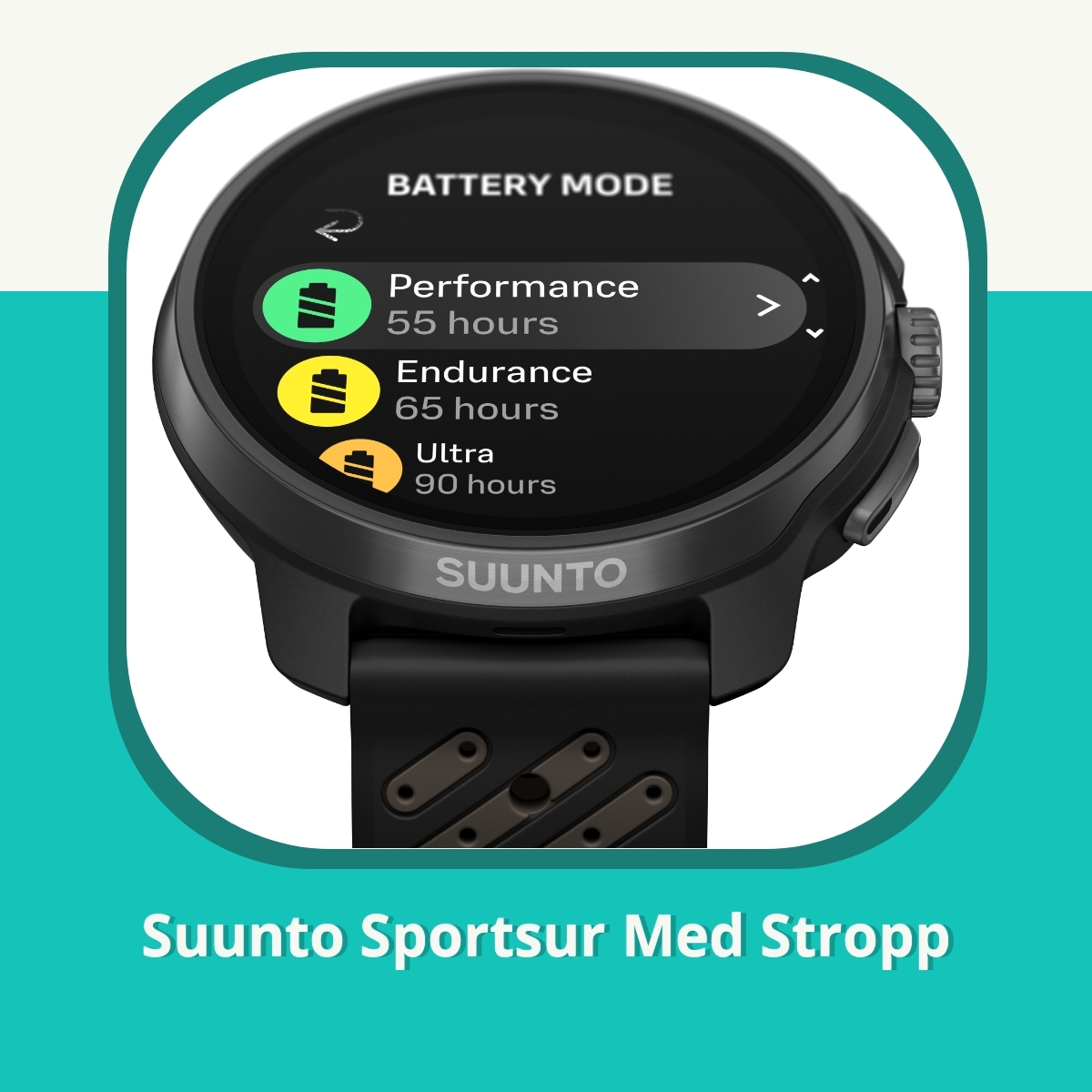 Anmeldelse af Suunto Sportsur Med Stropp
