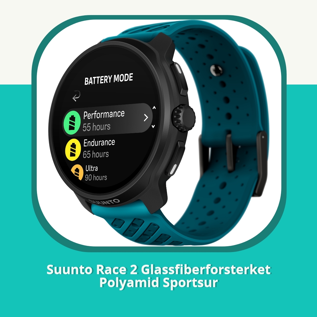 Anmeldelse af Suunto Race 2 Glassfiberforsterket Polyamid Sportsur