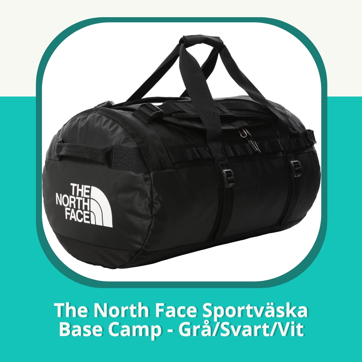 Recension af The North Face Sportväska Base Camp - Grå/Svart/Vit