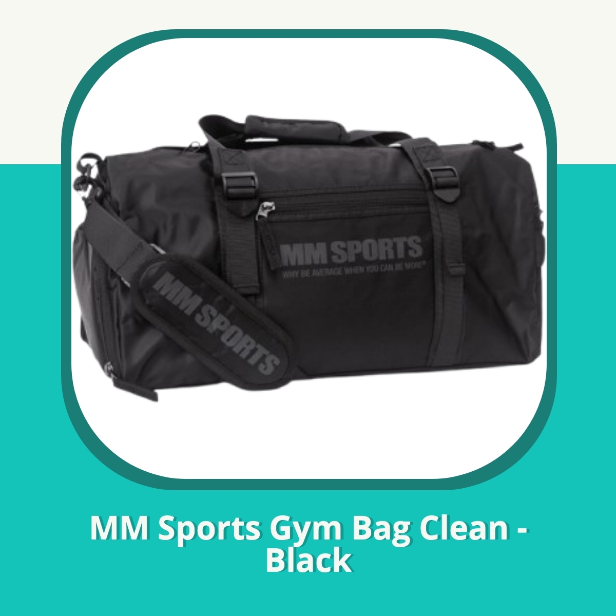 Recension af MM Sports Gym Bag Clean - Black