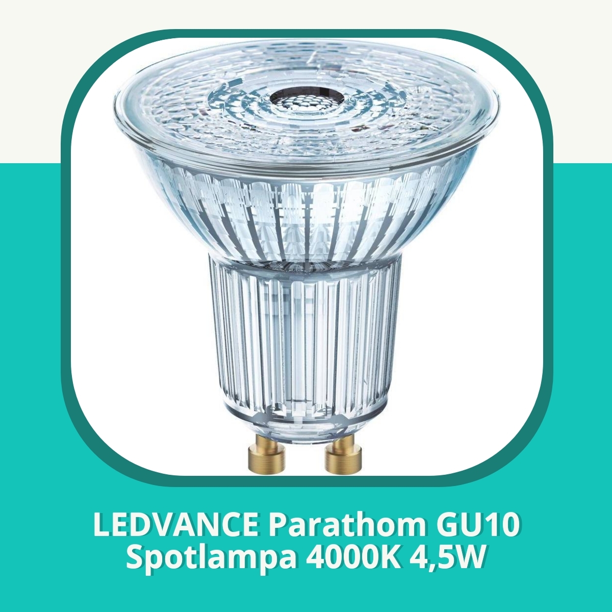 Recension af LEDVANCE Parathom GU10 Spotlampa 4000K 4,5W