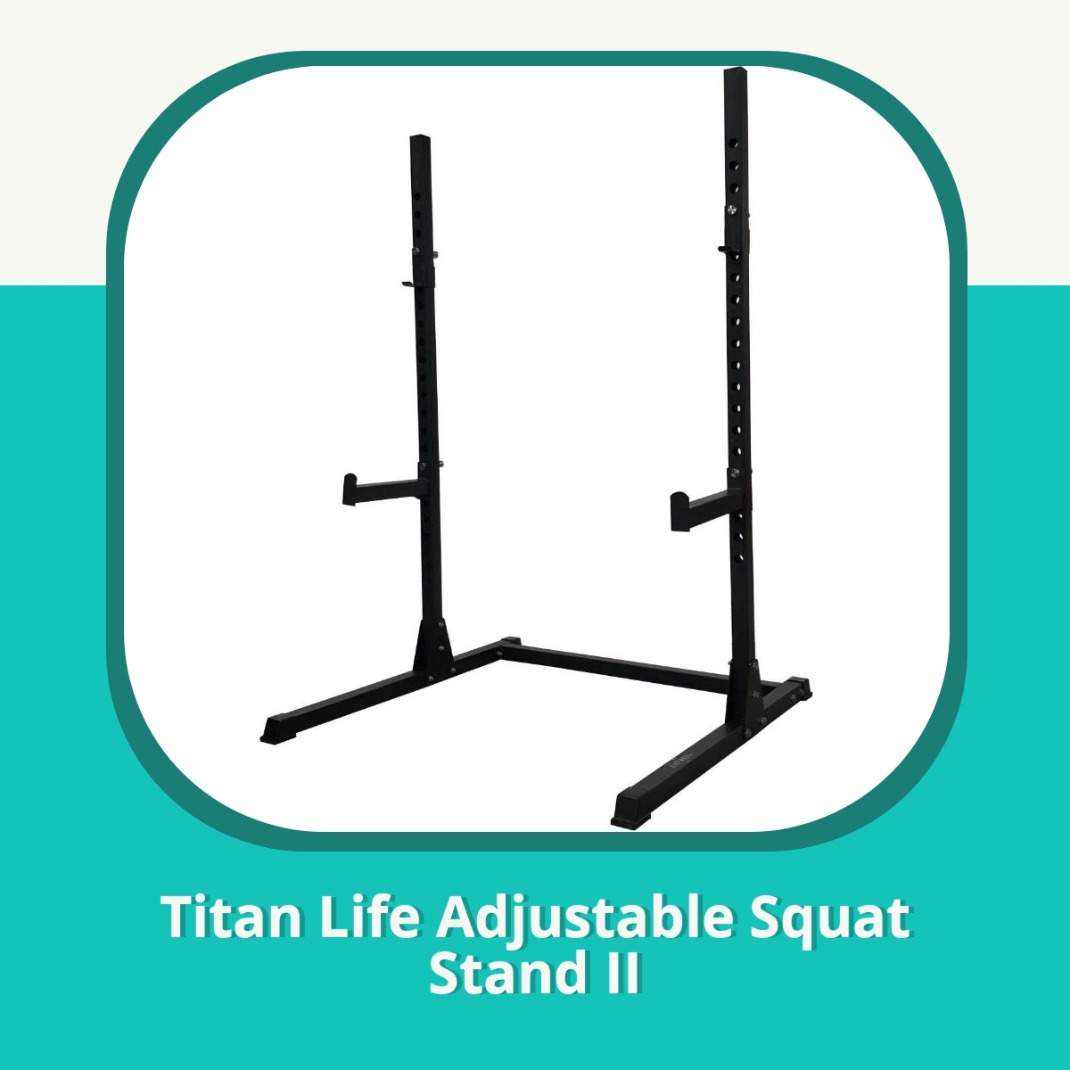 Anmeldelse af Titan Life Adjustable Squat Stand II