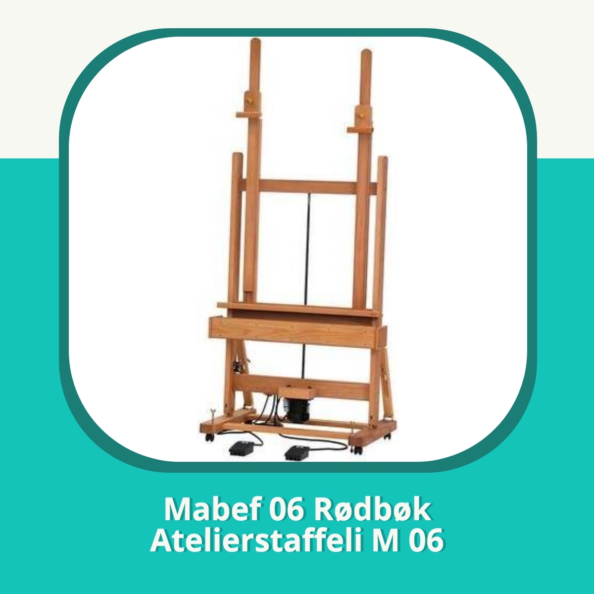 Anmeldelse af Mabef 06 Rødbøk Atelierstaffeli M 06