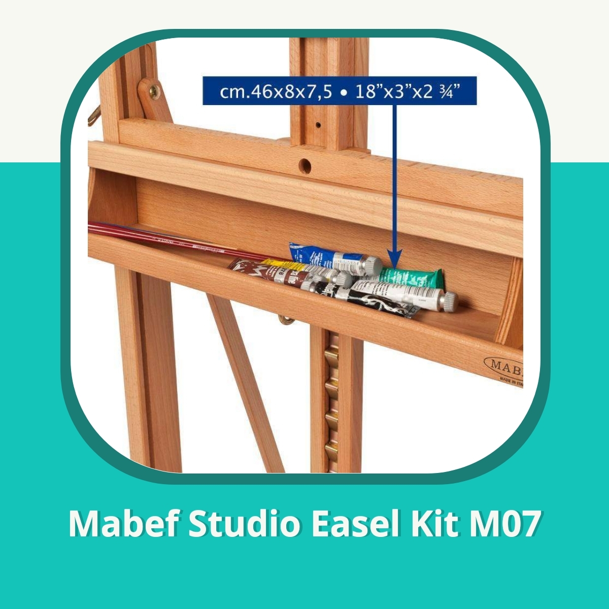 Anmeldelse af Mabef Studio Easel Kit M07