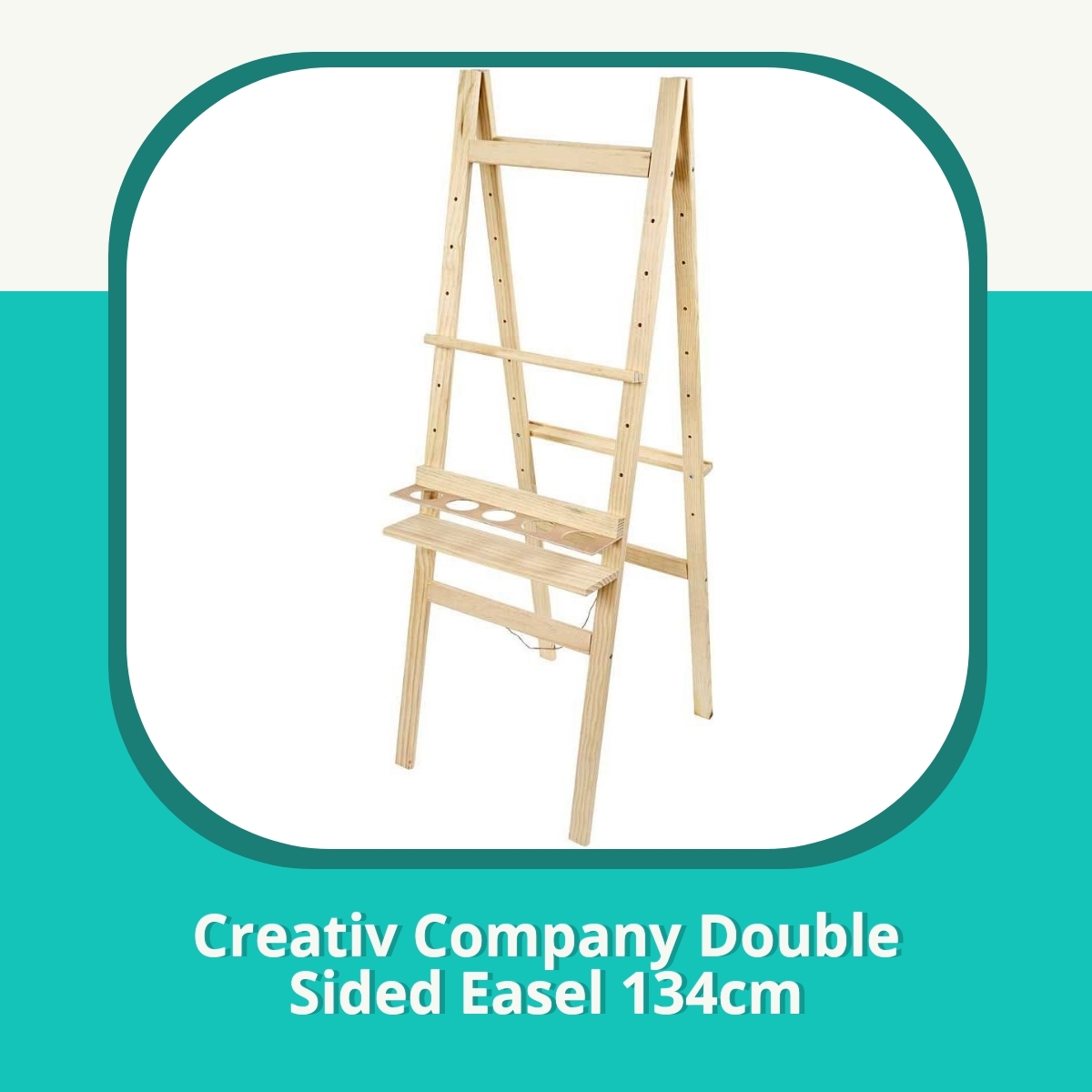 Anmeldelse af Creativ Company Double Sided Easel 134cm