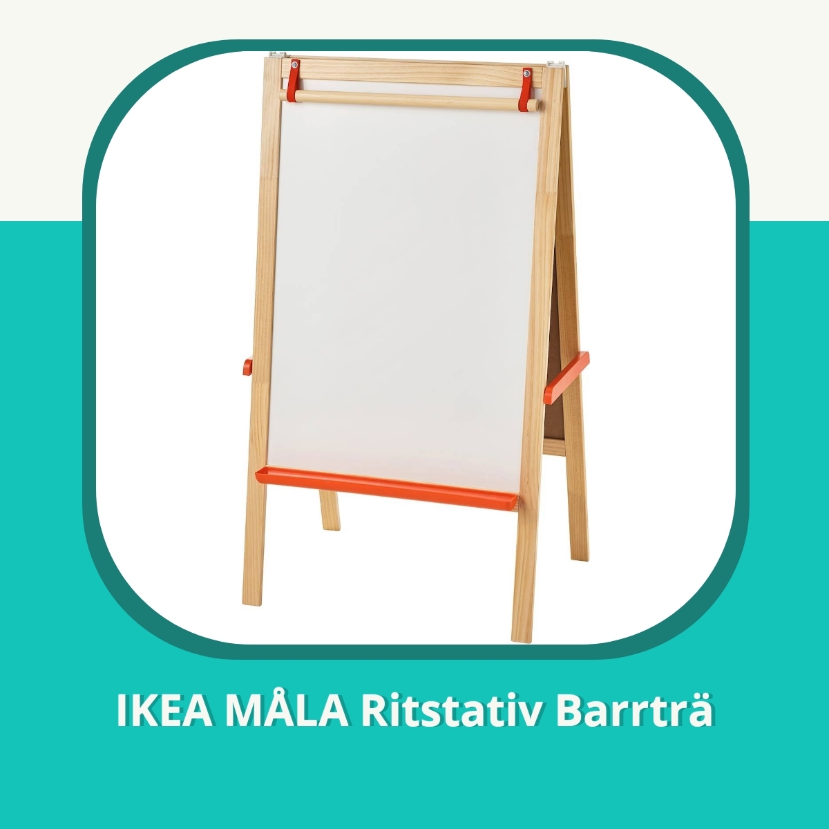 Recension af IKEA MÅLA Ritstativ Barrträ