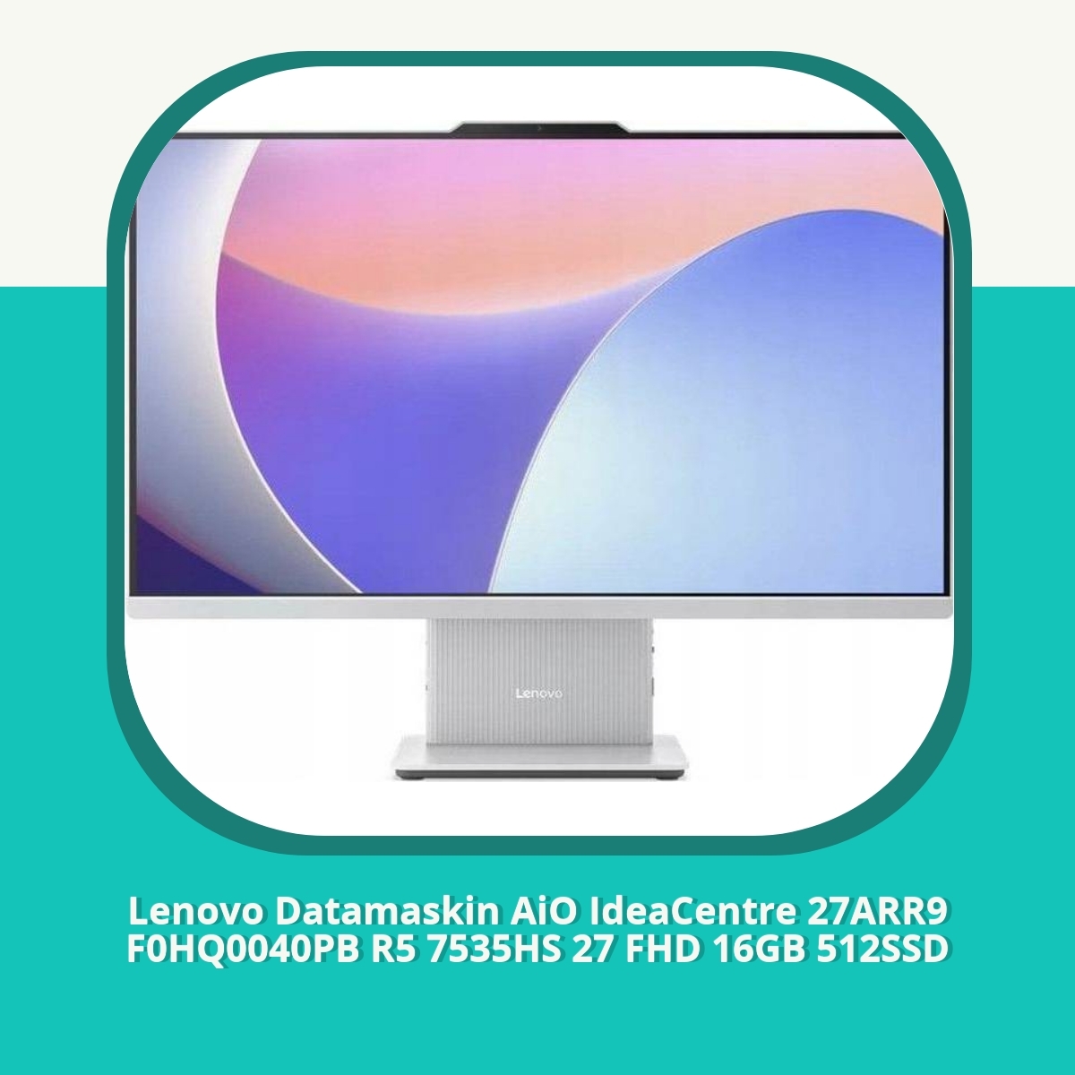 Anmeldelse af Lenovo Datamaskin AiO IdeaCentre 27ARR9 F0HQ0040PB R5 7535HS 27 FHD 16GB 512SSD