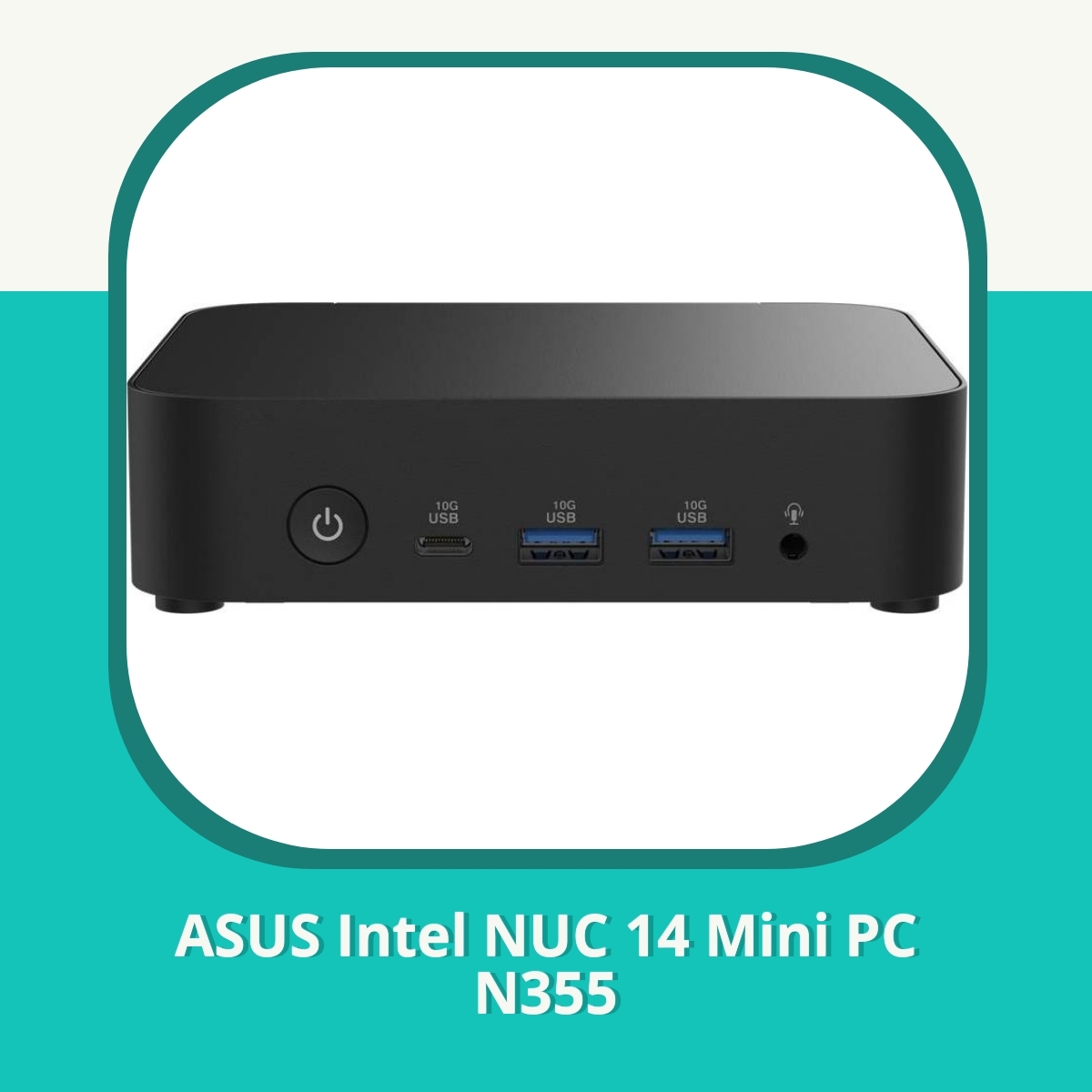 Anmeldelse af ASUS Intel NUC 14 Mini PC N355