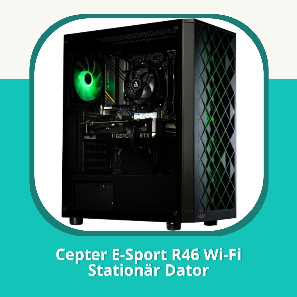 Recension af Cepter E-Sport R46 Wi-Fi Stationär Dator