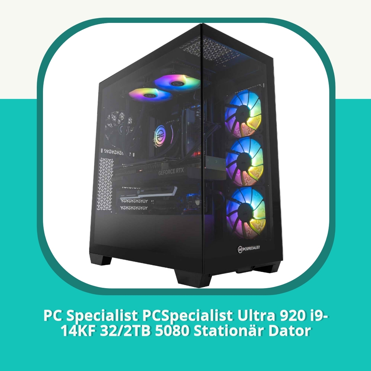 Recension af PC Specialist PCSpecialist Ultra 920 i9-14KF 32/2TB 5080 Stationär Dator