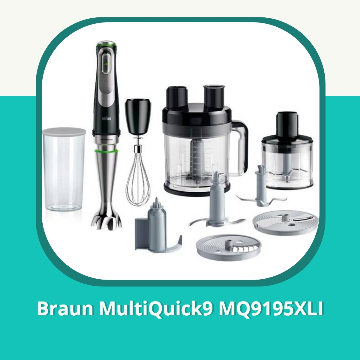 Recension Braun MultiQuick9 MQ9195XLI