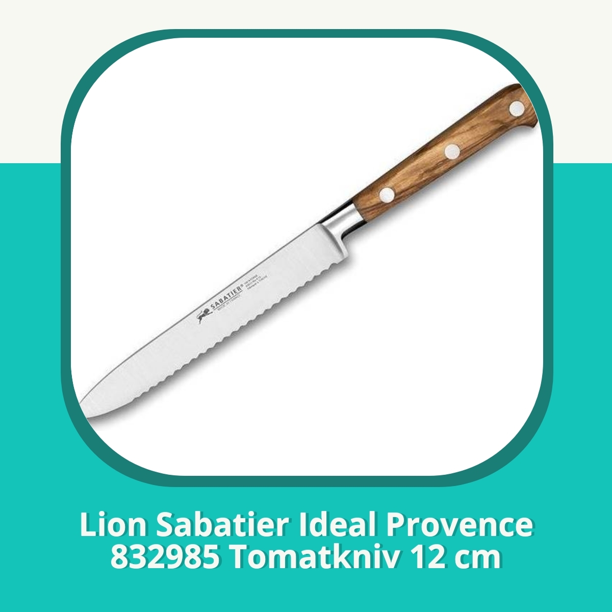 Anmeldelse af Lion Sabatier Ideal Provence 832985 Tomatkniv 12 cm