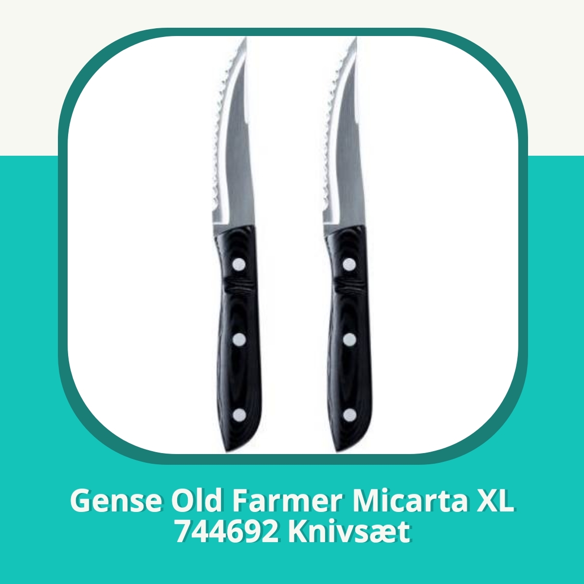 Anmeldelse af Gense Old Farmer Micarta XL 744692 Knivsæt