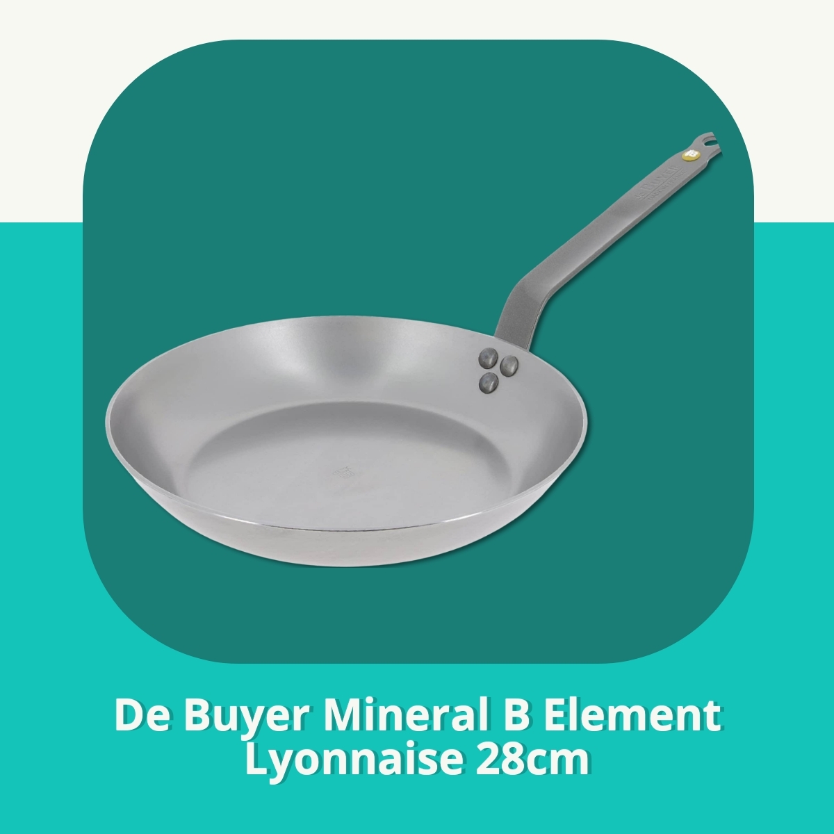 Anmeldelse af De Buyer Mineral B Element Lyonnaise 28cm