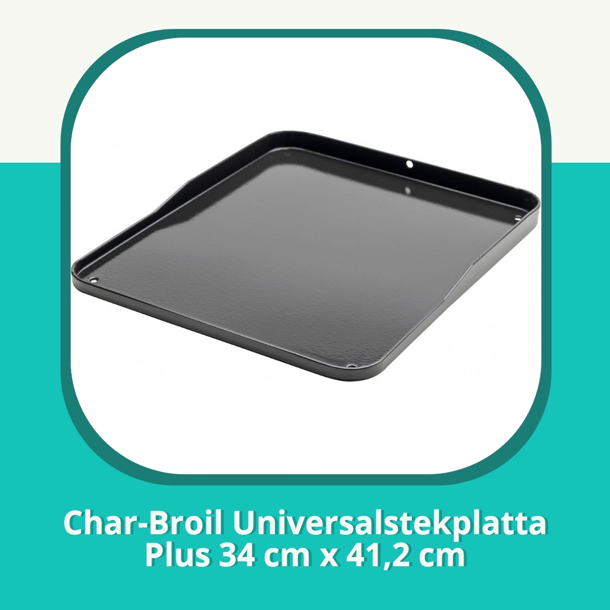 Recension af Char-Broil Universalstekplatta Plus 34 cm x 41,2 cm