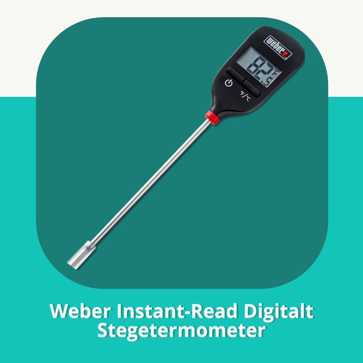 Anmeldelse af Weber Instant-Read Digitalt Stegetermometer
