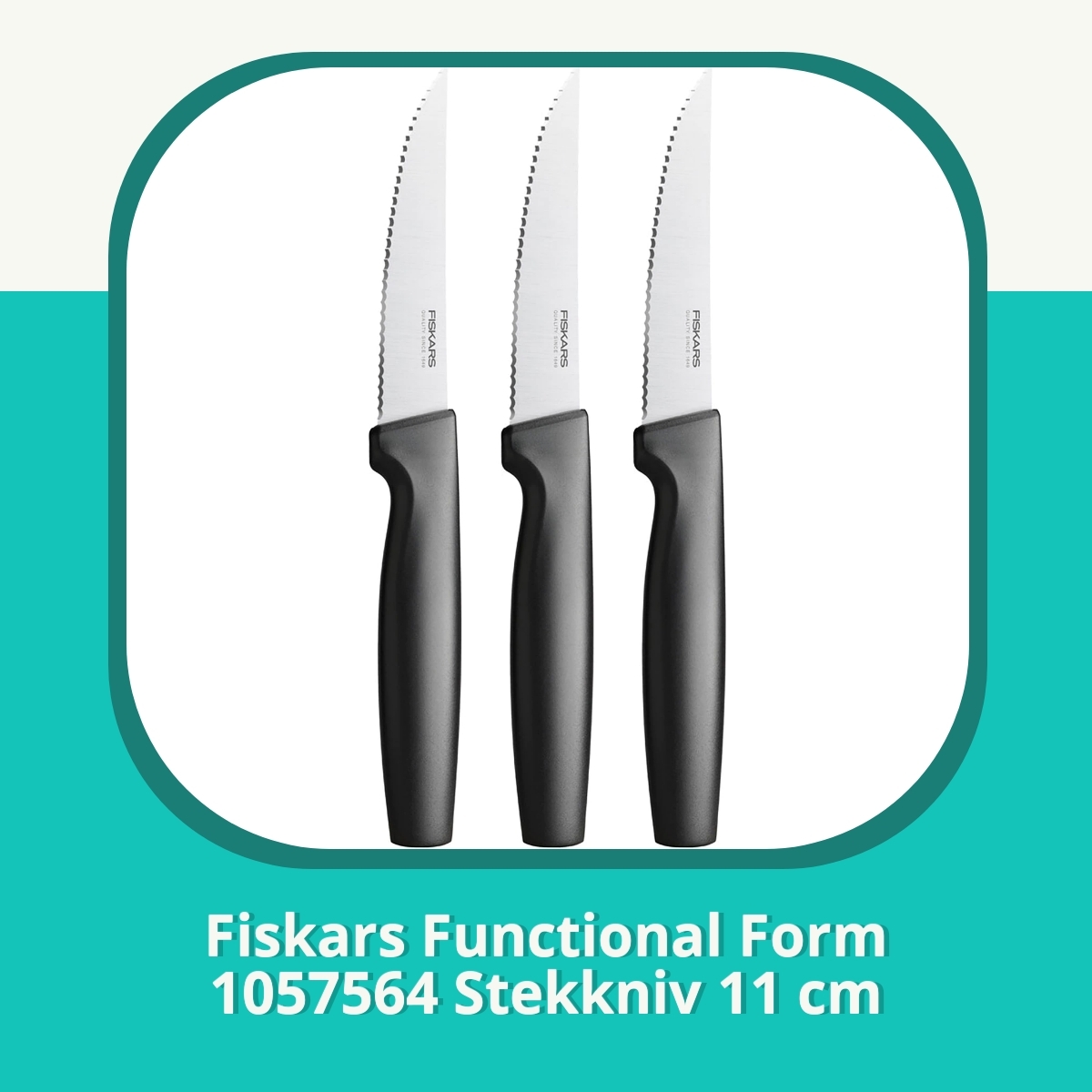 Recension af Fiskars Functional Form 1057564 Stekkniv 11 cm