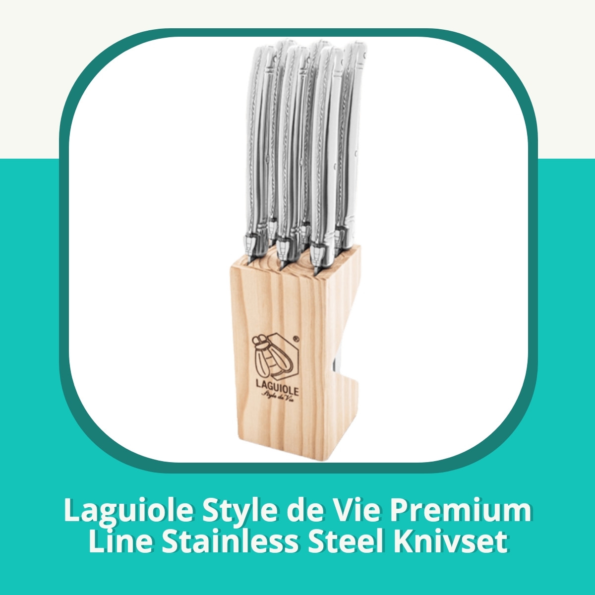 Recension af Laguiole Style de Vie Premium Line Stainless Steel Knivset