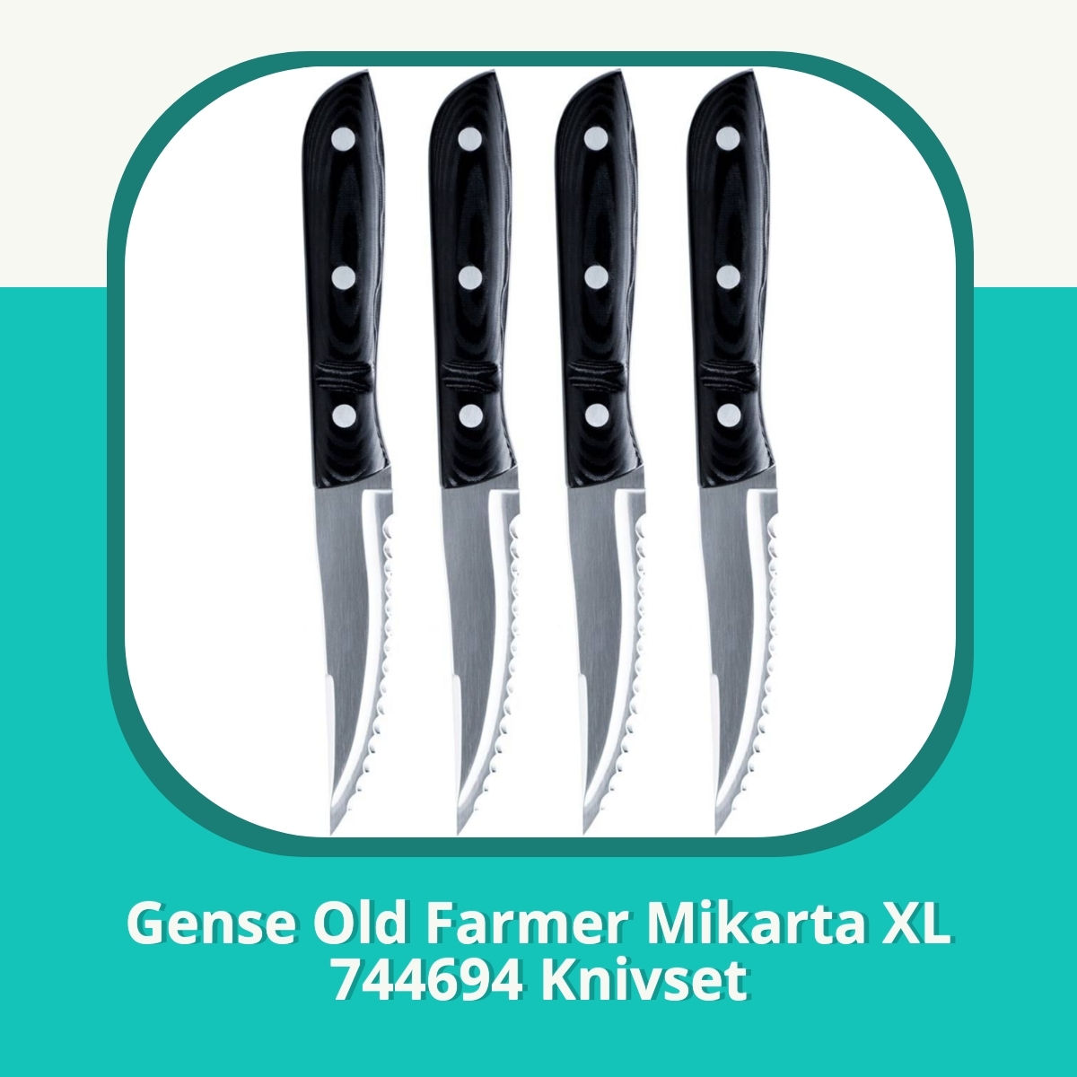 Recension Gense Old Farmer Mikarta XL 744694 Knivset