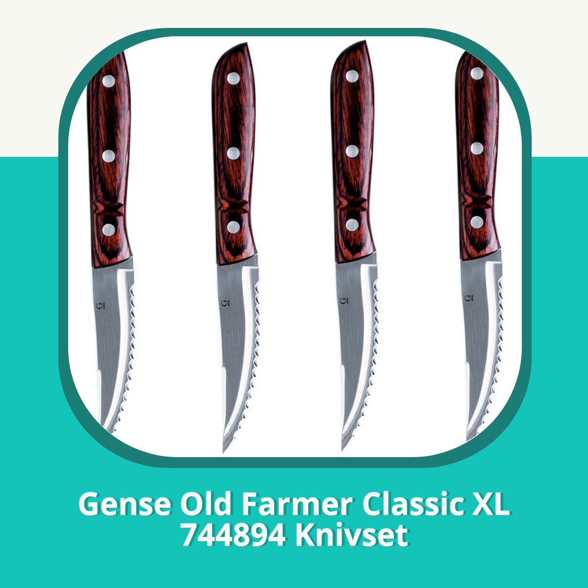 Recension af Gense Old Farmer Classic XL 744894 Knivset