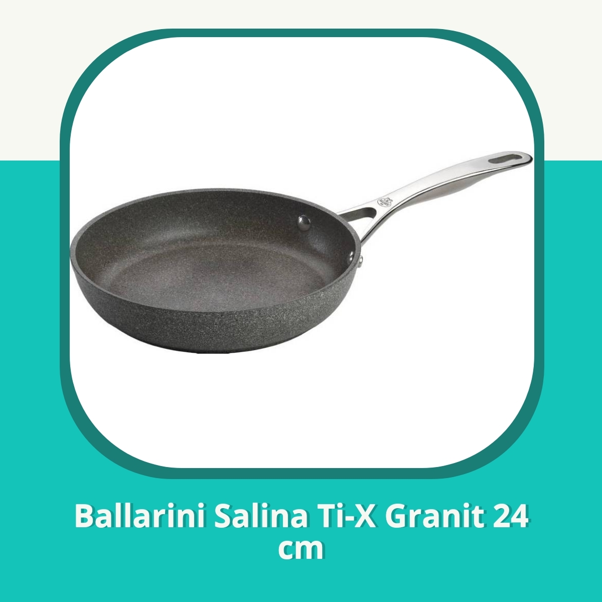 Recension af Ballarini Salina Ti-X Granit 24 cm