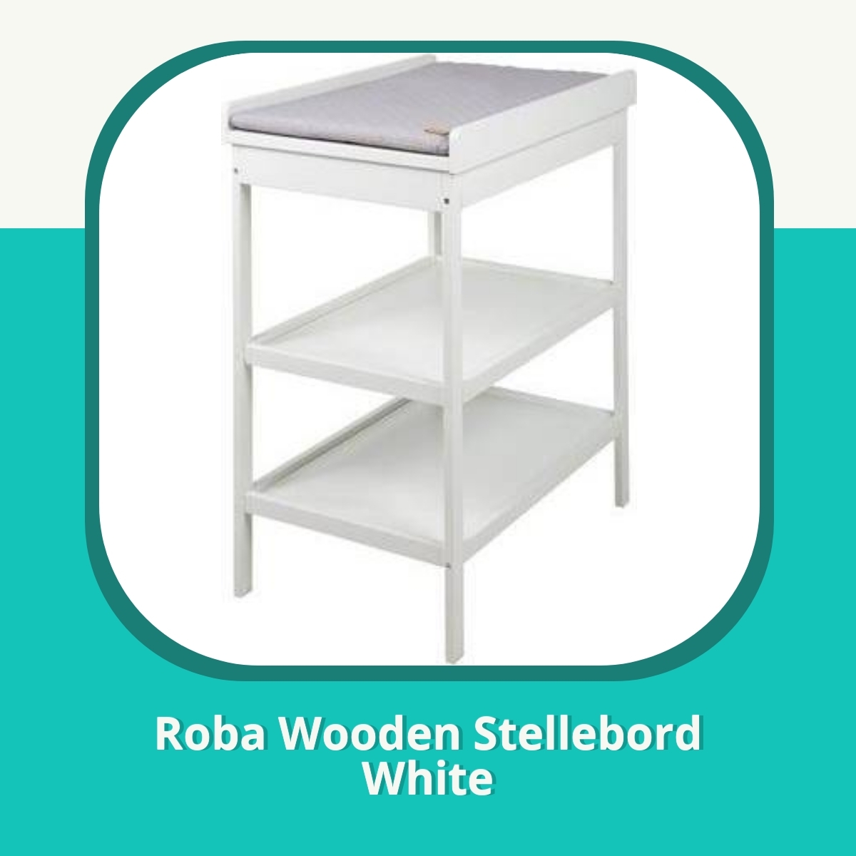 Anmeldelse af Roba Wooden Stellebord White