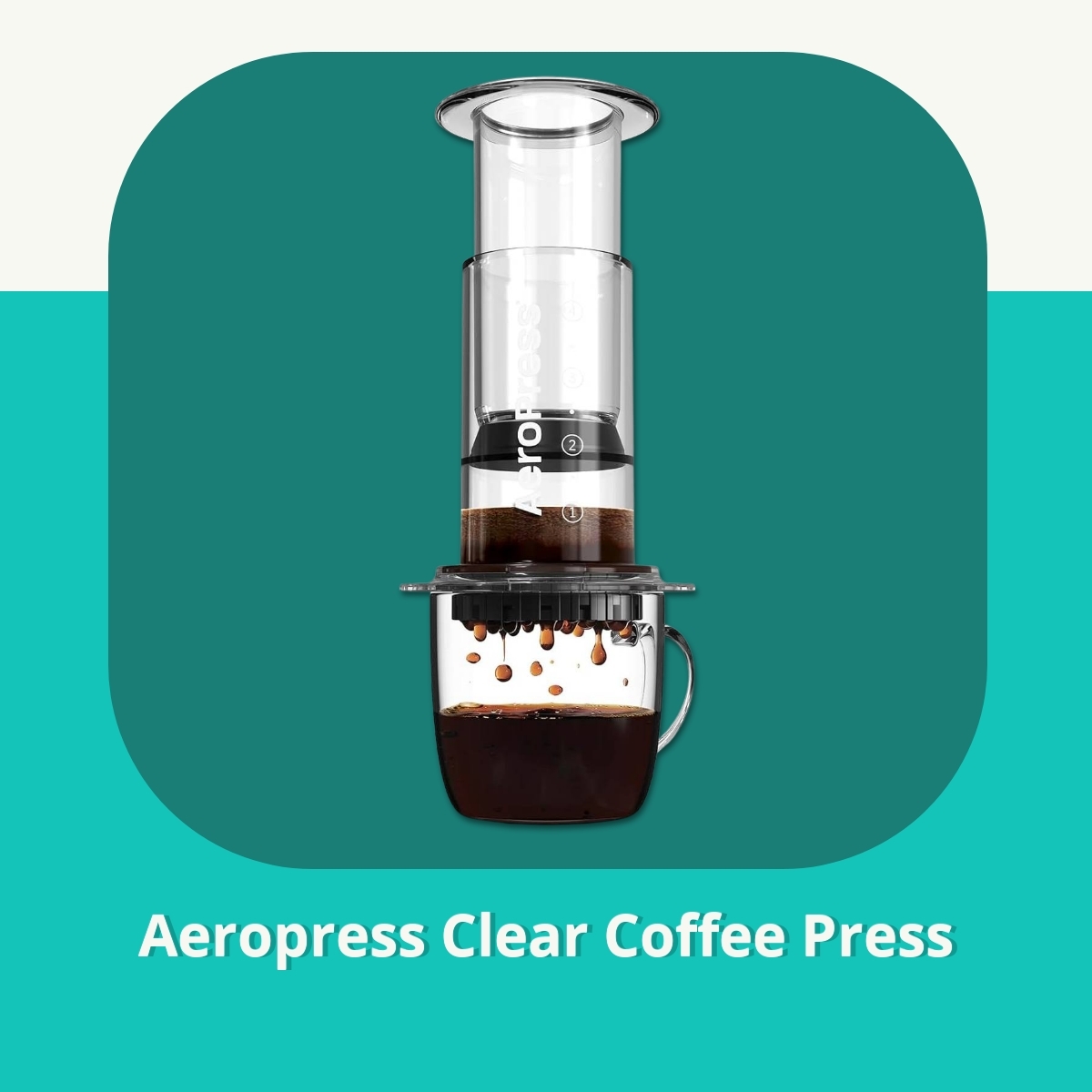 Anmeldelse af Aeropress Clear Coffee Press