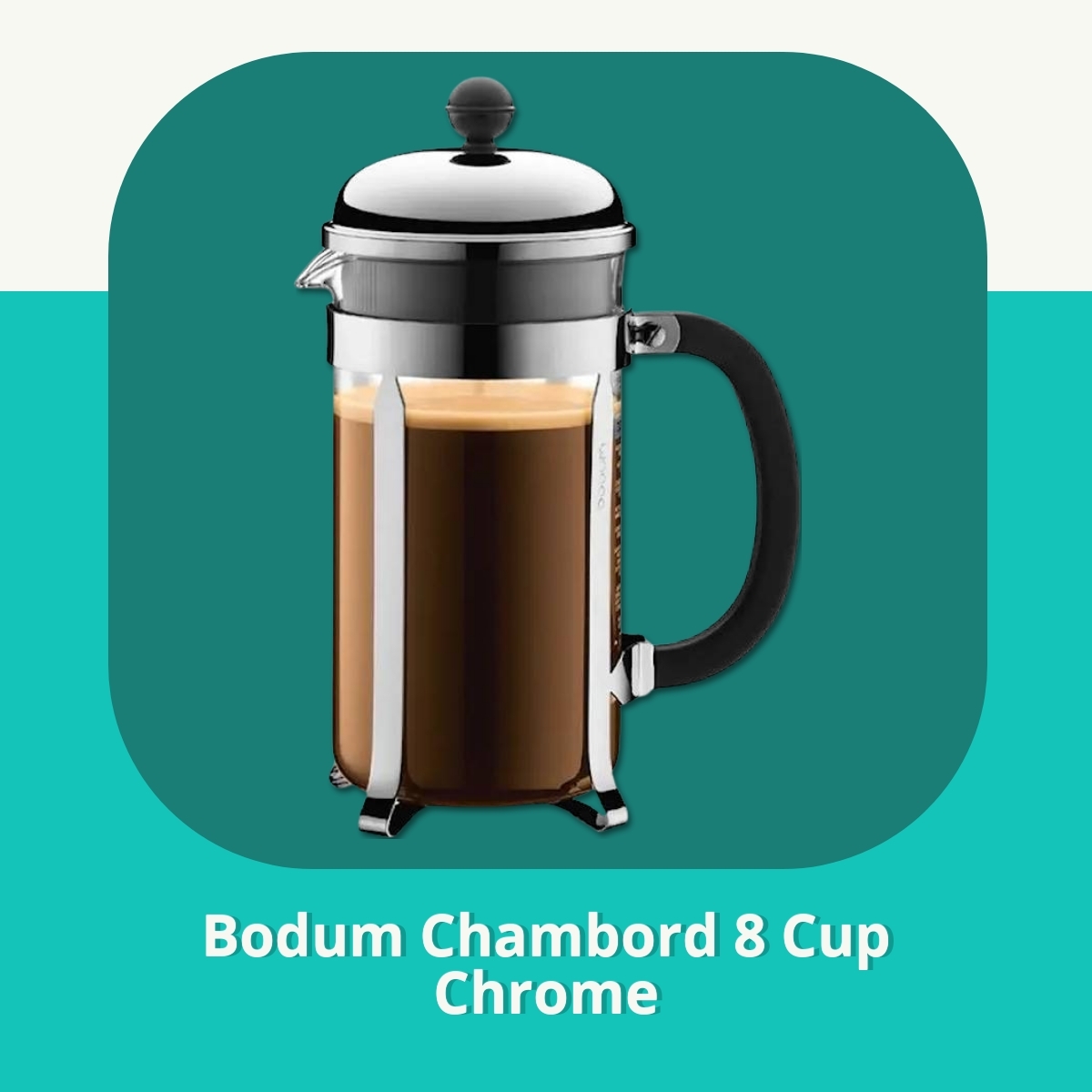 Anmeldelse af Bodum Chambord 8 Cup Chrome