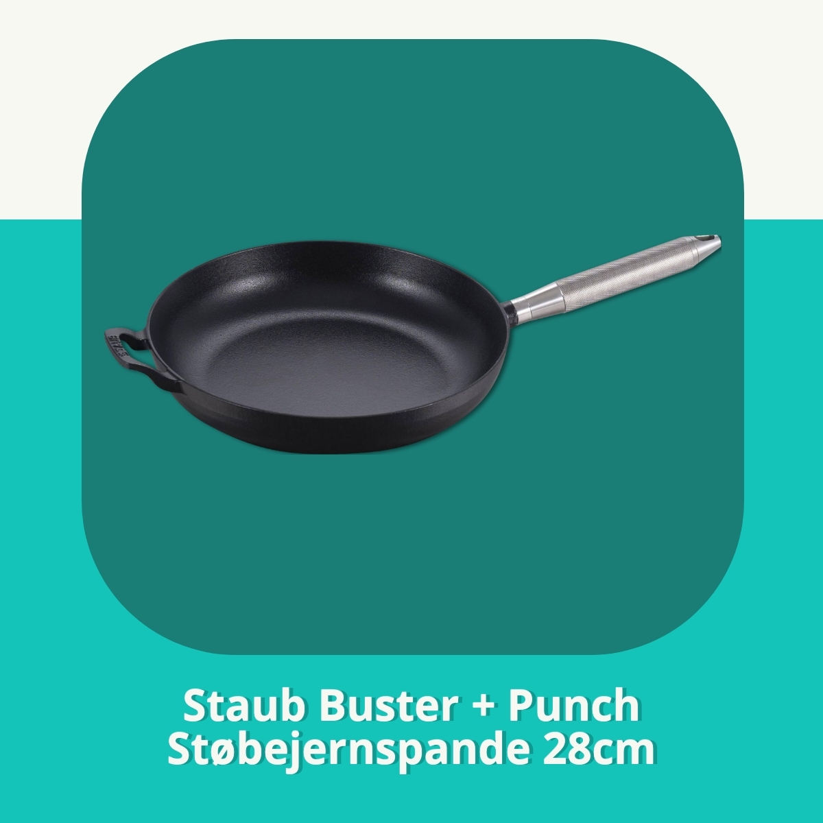 Anmeldelse af Staub Buster + Punch Støbejernspande 28cm