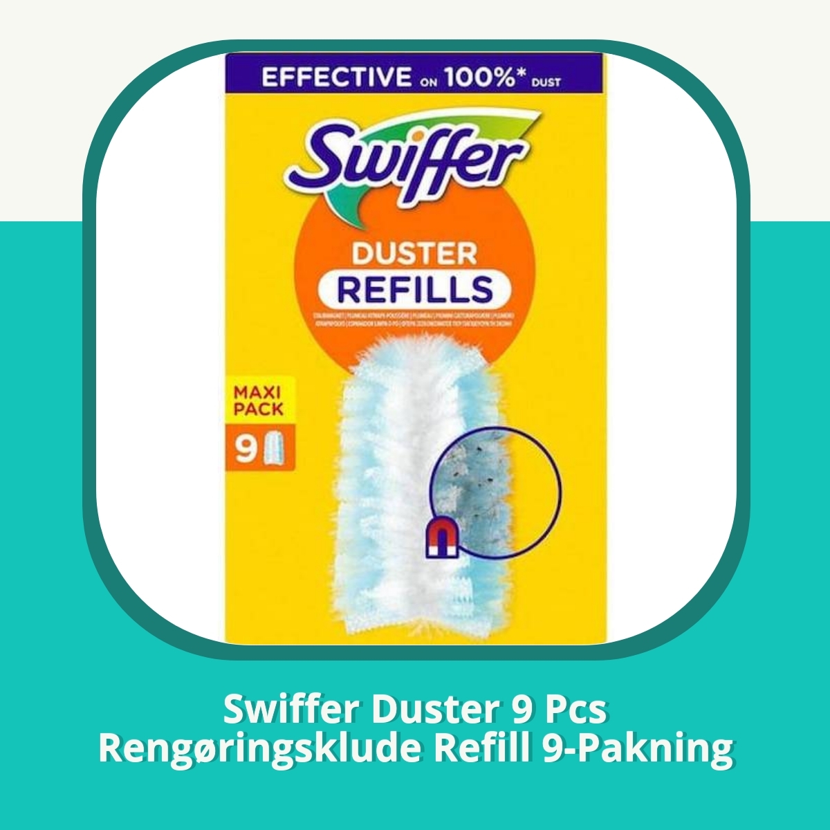 Anmeldelse af Swiffer Duster 9 Pcs Rengøringsklude Refill 9-Pakning