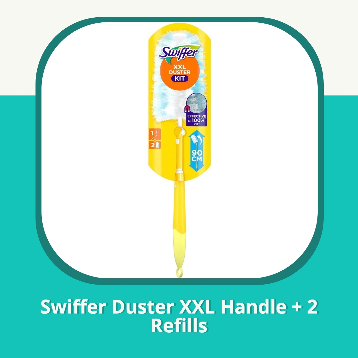 Anmeldelse af Swiffer Duster XXL Handle + 2 Refills