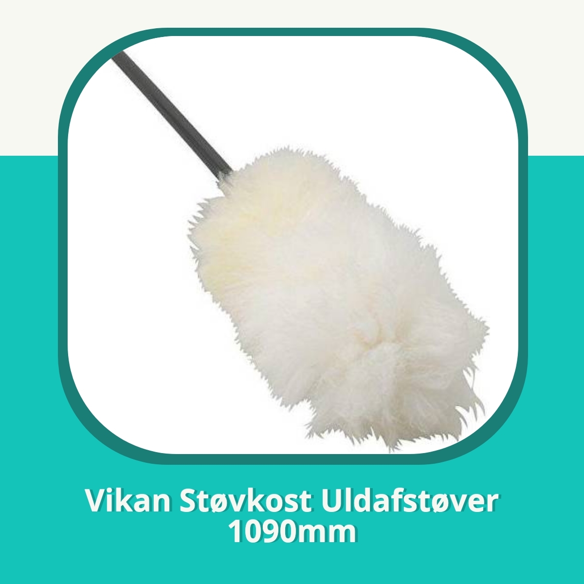 Anmeldelse af Vikan Støvkost Uldafstøver 1090mm