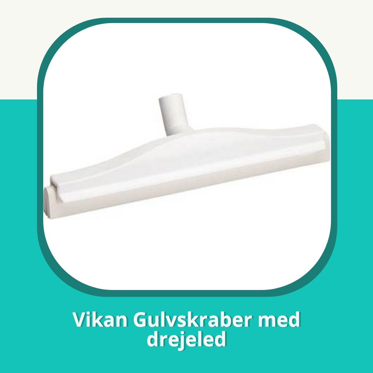 Anmeldelse af Vikan Gulvskraber med drejeled