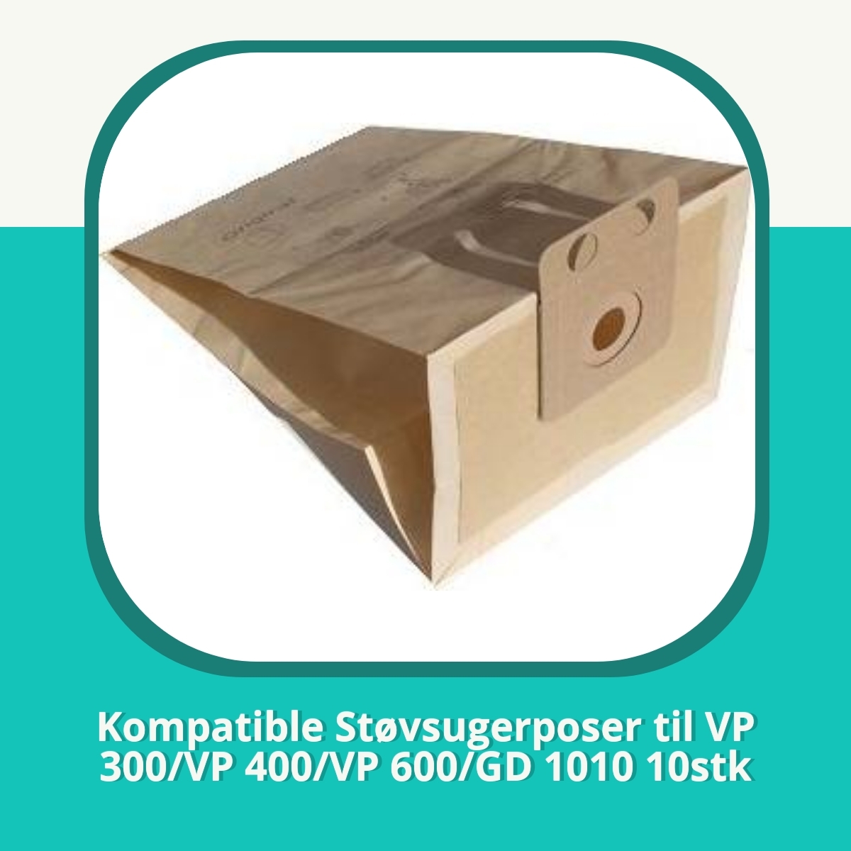 Anmeldelse af Kompatible Støvsugerposer til VP 300/VP 400/VP 600/GD 1010 10stk