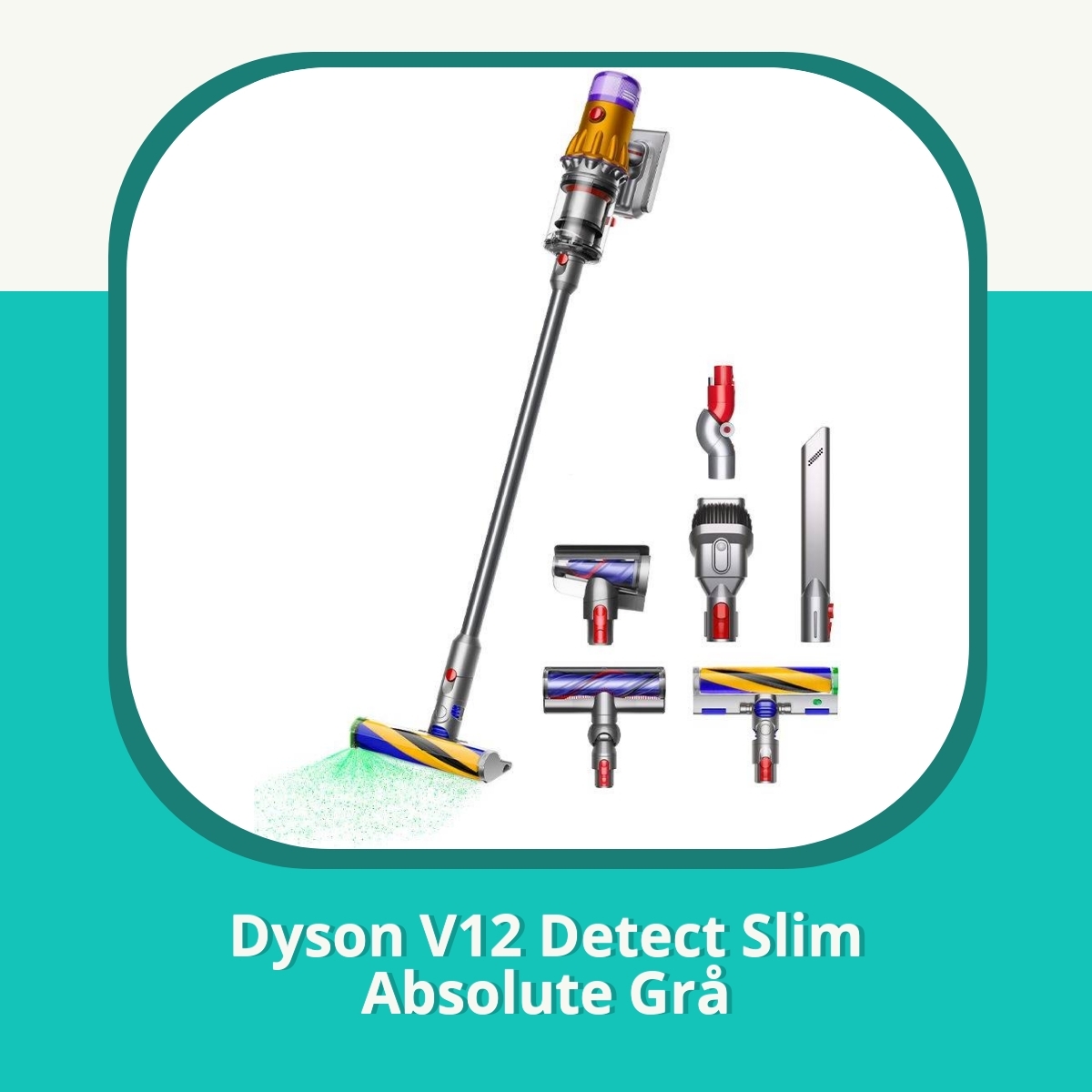 Anmeldelse Dyson V12 Detect Slim Absolute Grå