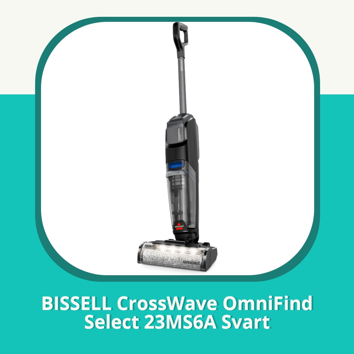 Anmeldelse af BISSELL CrossWave OmniFind Select 23MS6A Svart