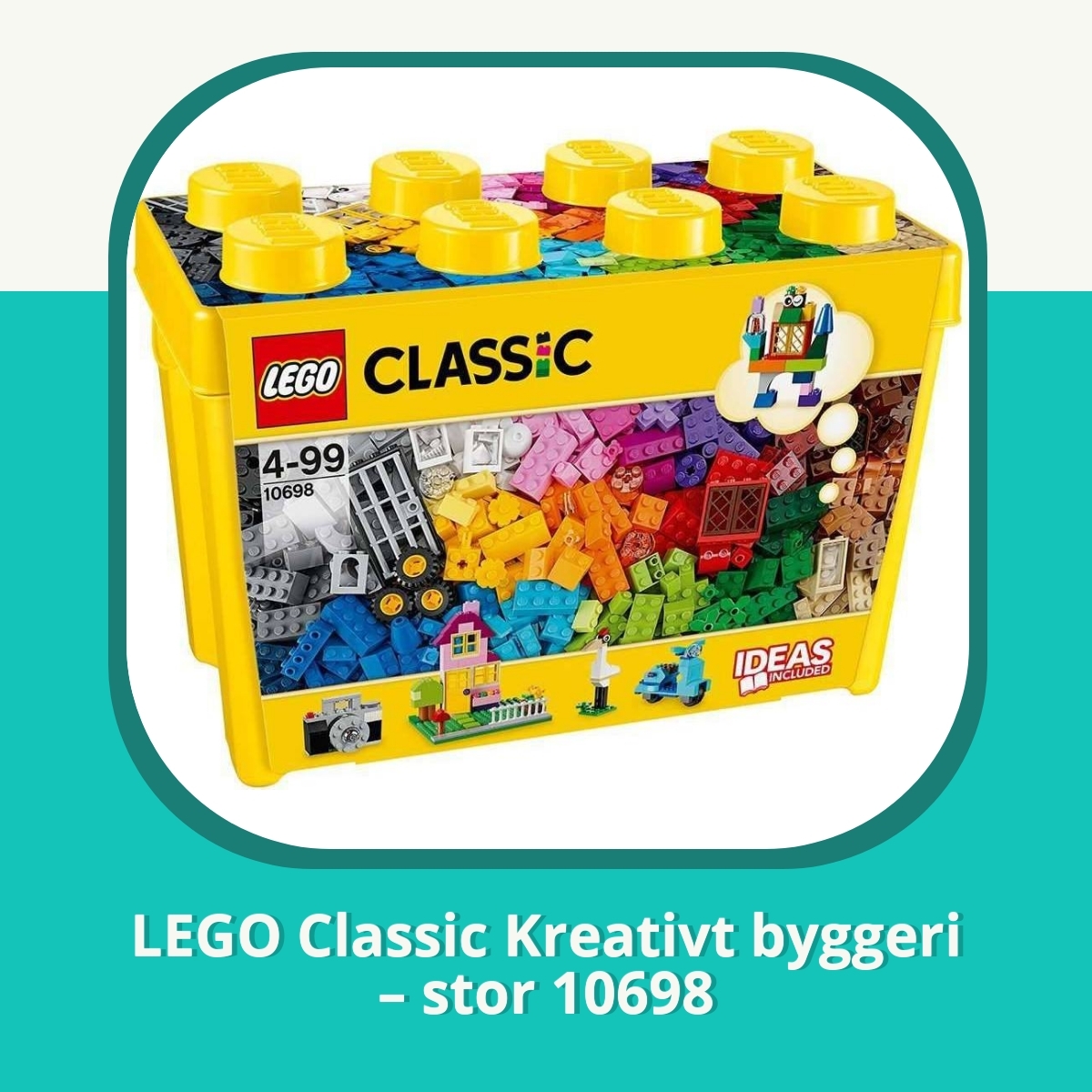 Anmeldelse af LEGO Classic Kreativt byggeri – stor 10698
