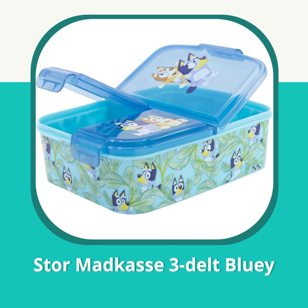 Anmeldelse af Stor Madkasse 3-delt Bluey