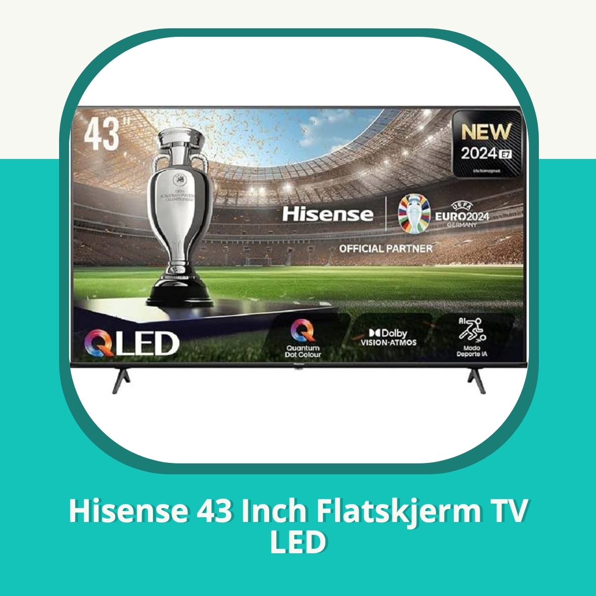 Anmeldelse af Hisense 43 Inch Flatskjerm TV LED
