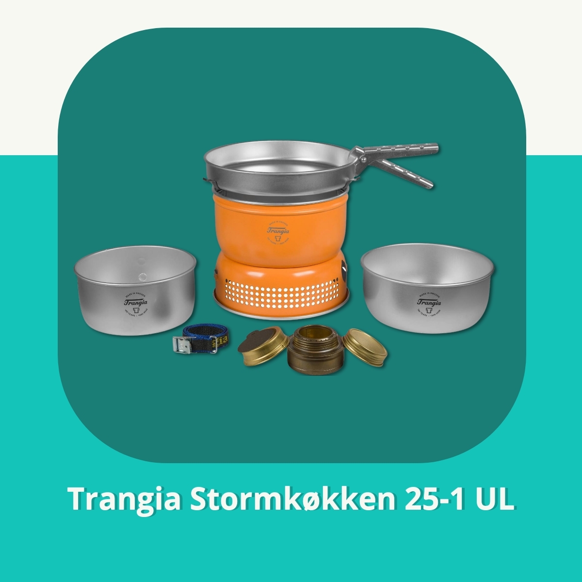 Anmeldelse af Trangia Stormkøkken 25-1 UL