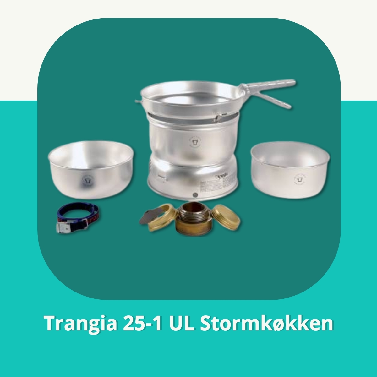 Anmeldelse af Trangia 25-1 UL Stormkøkken
