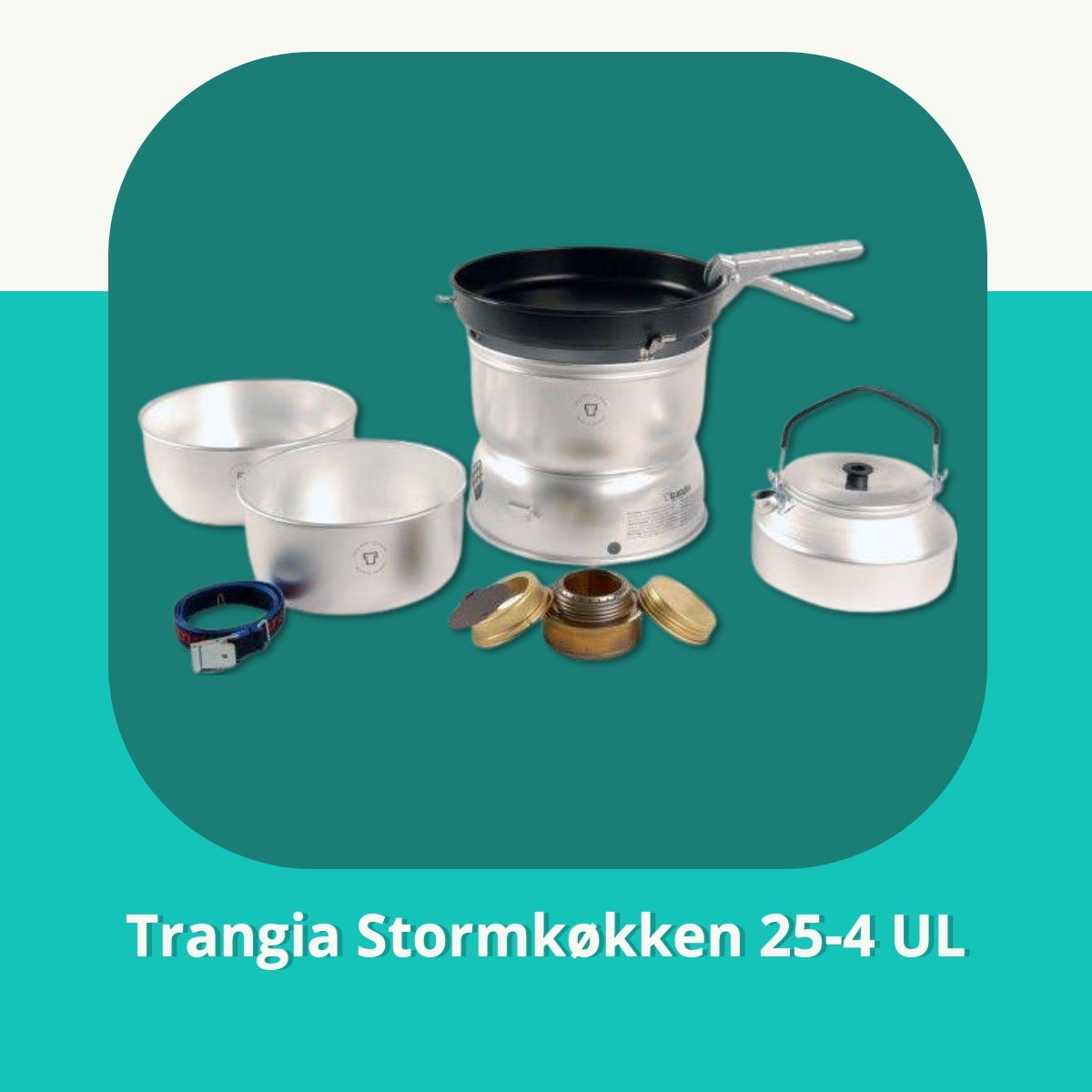 Anmeldelse af Trangia Stormkøkken 25-4 UL