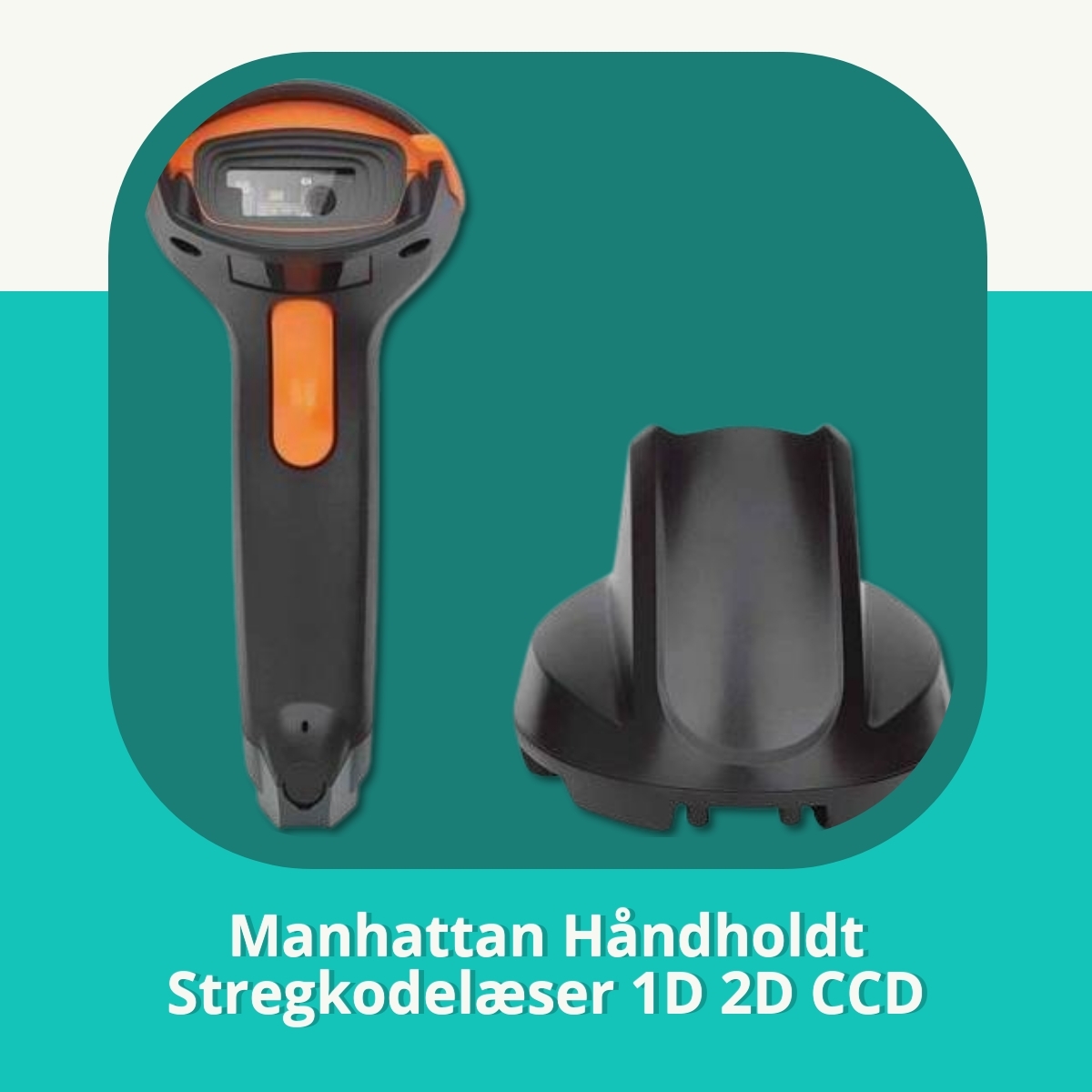 Anmeldelse af Manhattan Håndholdt Stregkodelæser 1D 2D CCD