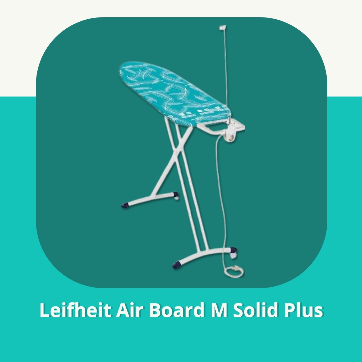 Anmeldelse af Leifheit Air Board M Solid Plus