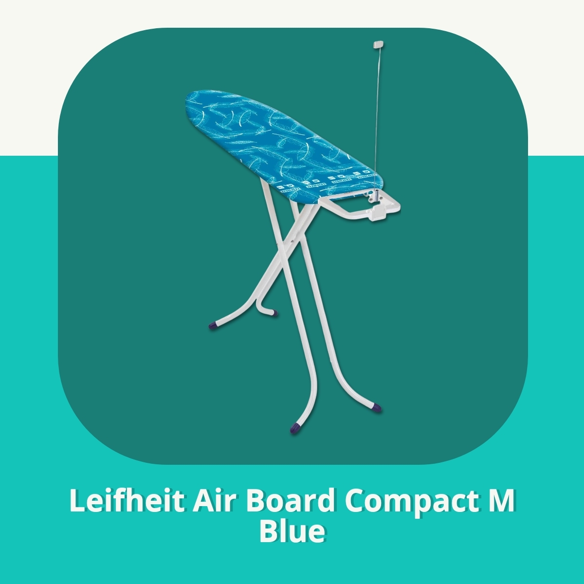 Anmeldelse af Leifheit Air Board Compact M Blue