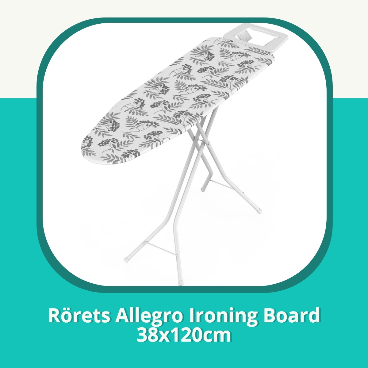 Recension af Rörets Allegro Ironing Board 38x120cm