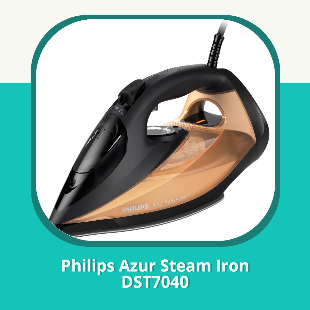Recension af Philips Azur Steam Iron DST7040