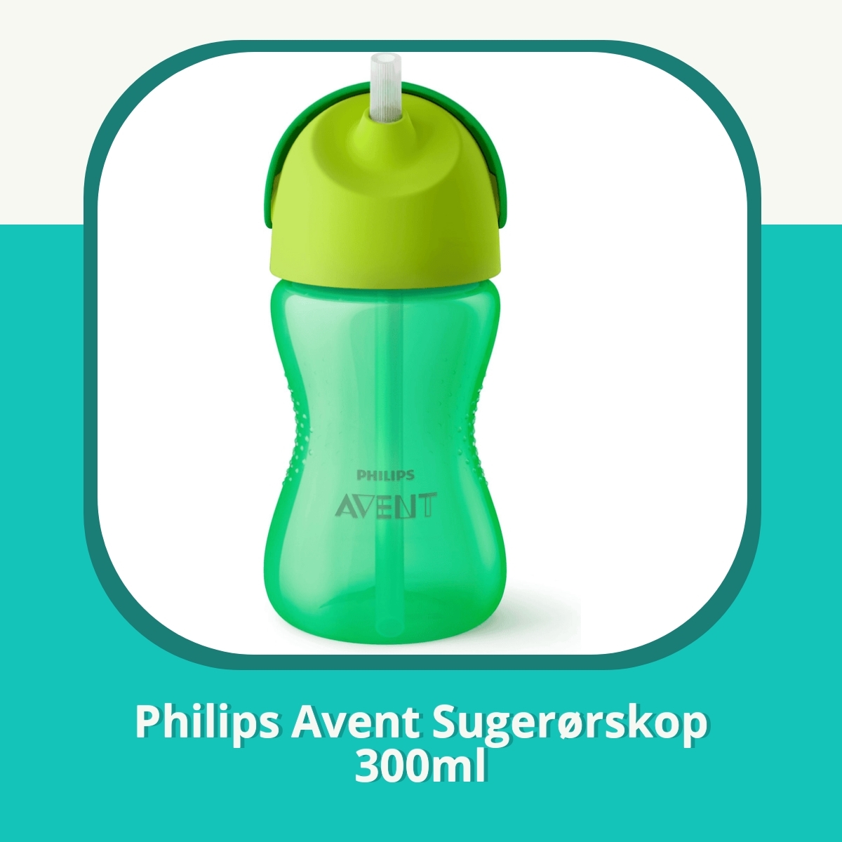 Anmeldelse af Philips Avent Sugerørskop 300ml